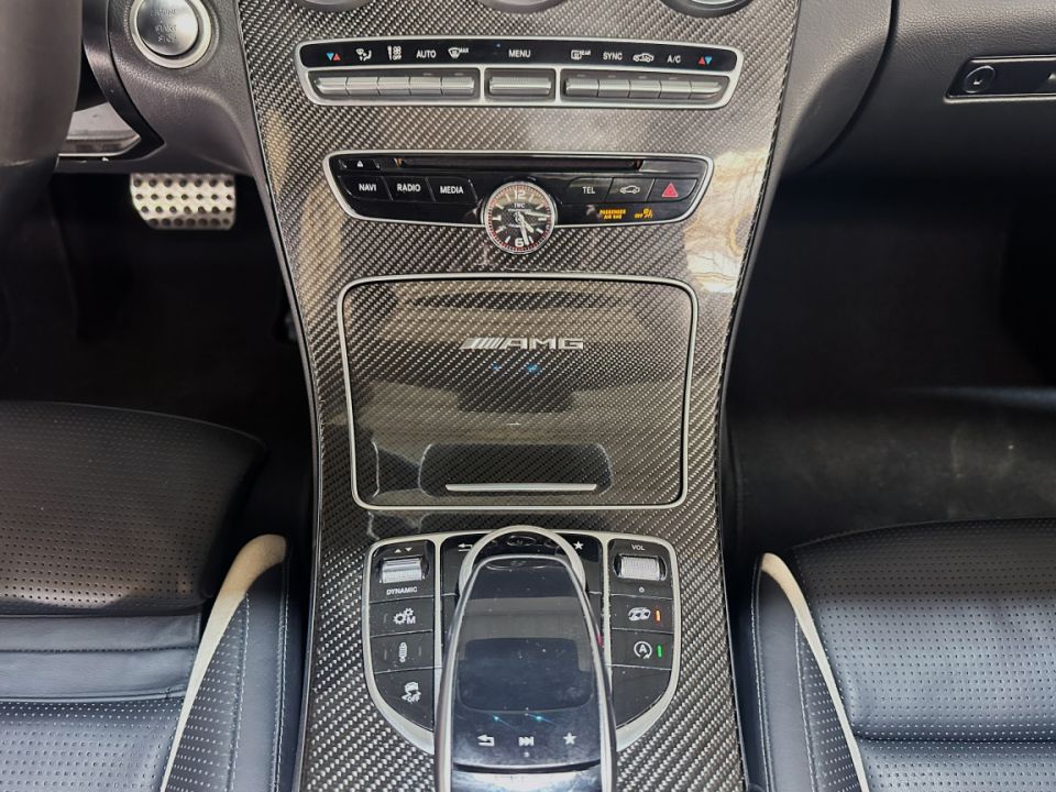 Mercedes Classe C 63 S AMG Coupé V8 4.0 510ch SPEEDSHIFT MCT7 Blanc Diamant MANUFAKTUR - 54 990 € - image 20