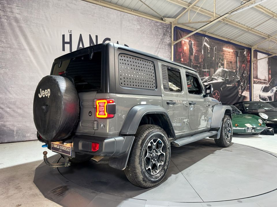 JEEP WRANGLER UNLIMITED 4xe 2.0 T 380ch PHEV 4x4 BVA8 Rubicon - Le Hangar Bordelais - image 8