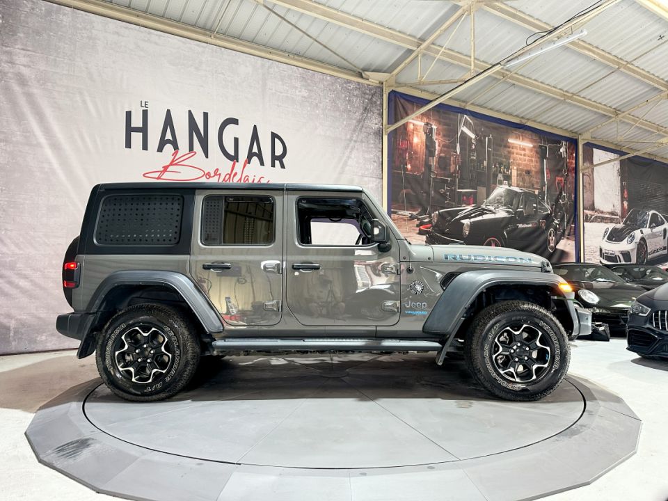JEEP WRANGLER UNLIMITED 4xe 2.0 T 380ch PHEV 4x4 BVA8 Rubicon - Le Hangar Bordelais - image 10