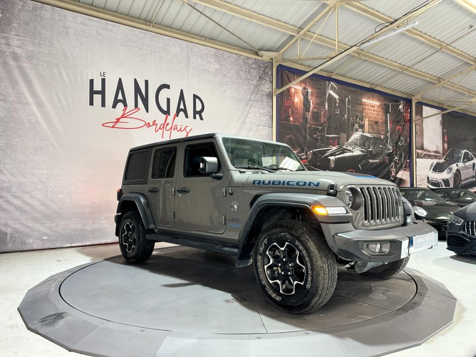 JEEP WRANGLER UNLIMITED 4xe 2.0 T 380ch PHEV 4x4 BVA8 Rubicon - Le Hangar Bordelais - image 12