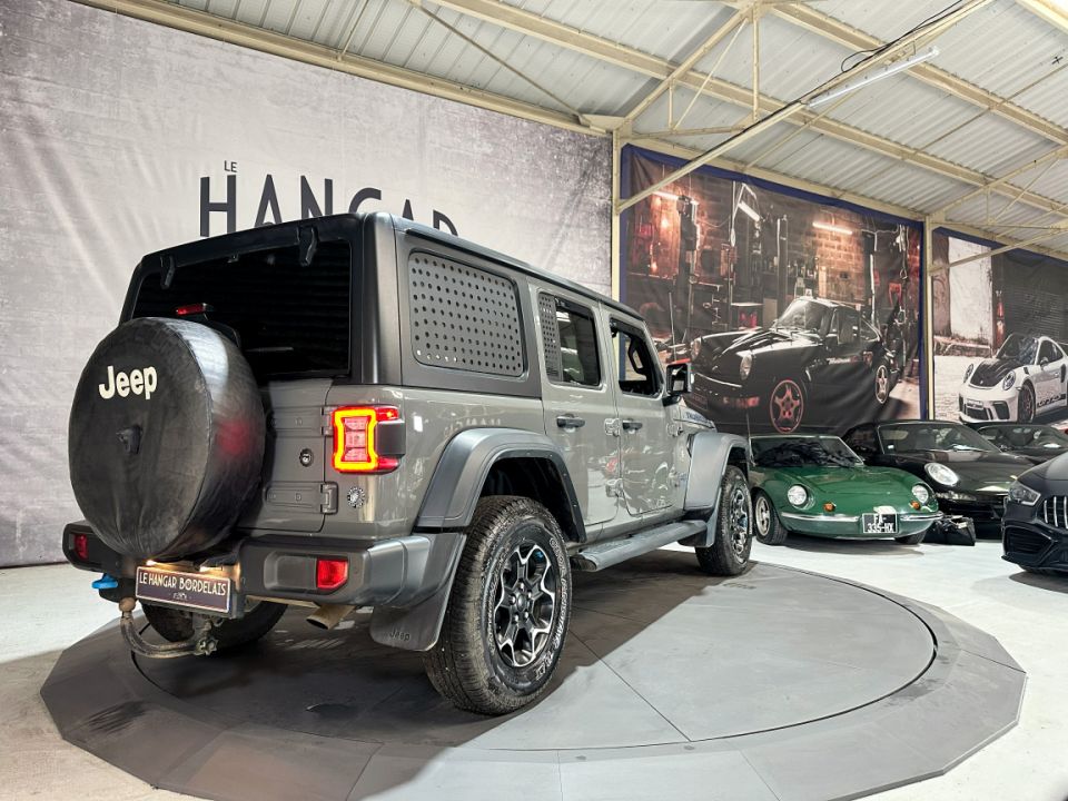 JEEP WRANGLER UNLIMITED 4xe 2.0 T 380ch PHEV 4x4 BVA8 Rubicon - Le Hangar Bordelais - image 19