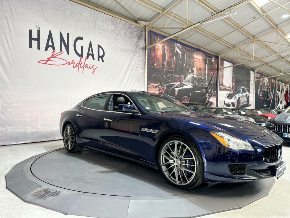 MASERATI QUATTROPORTE GTS V8 3.8 Bi-Turbo 530ch BVA8 - Le Hangar Bordelais - image 12