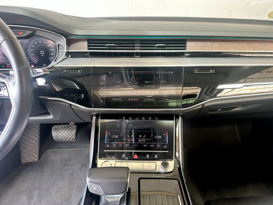 AUDI A8 50 TDI V6 3.0 286ch Tiptronic 8 Quattro Avus Extended - Le Hangar Bordelais - image 16