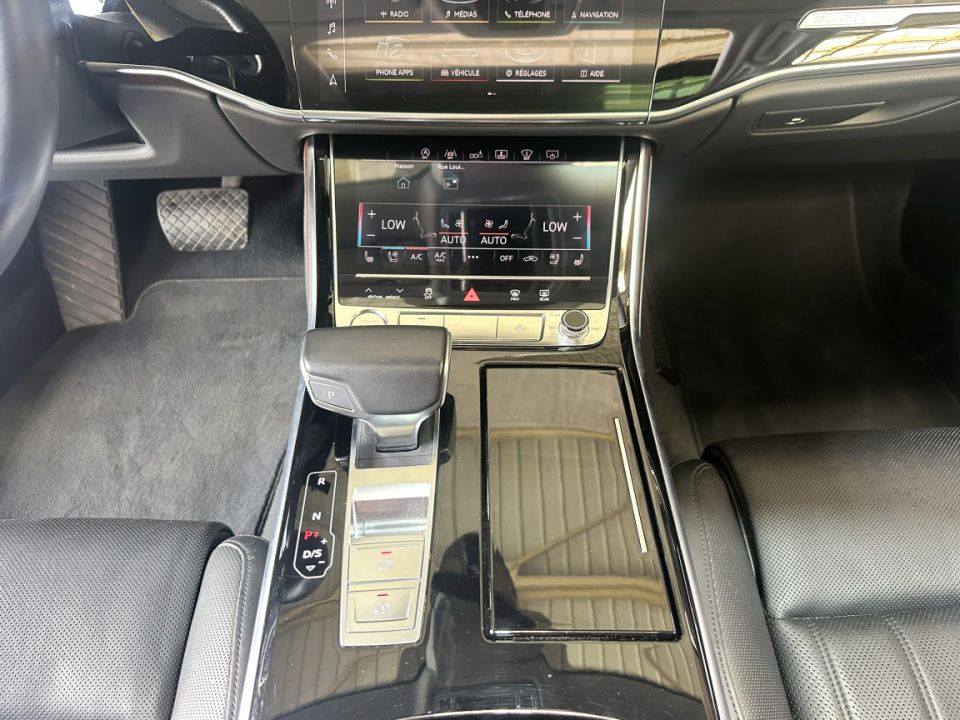 AUDI A8 50 TDI V6 3.0 286ch Tiptronic 8 Quattro Avus Extended - Le Hangar Bordelais - image 21