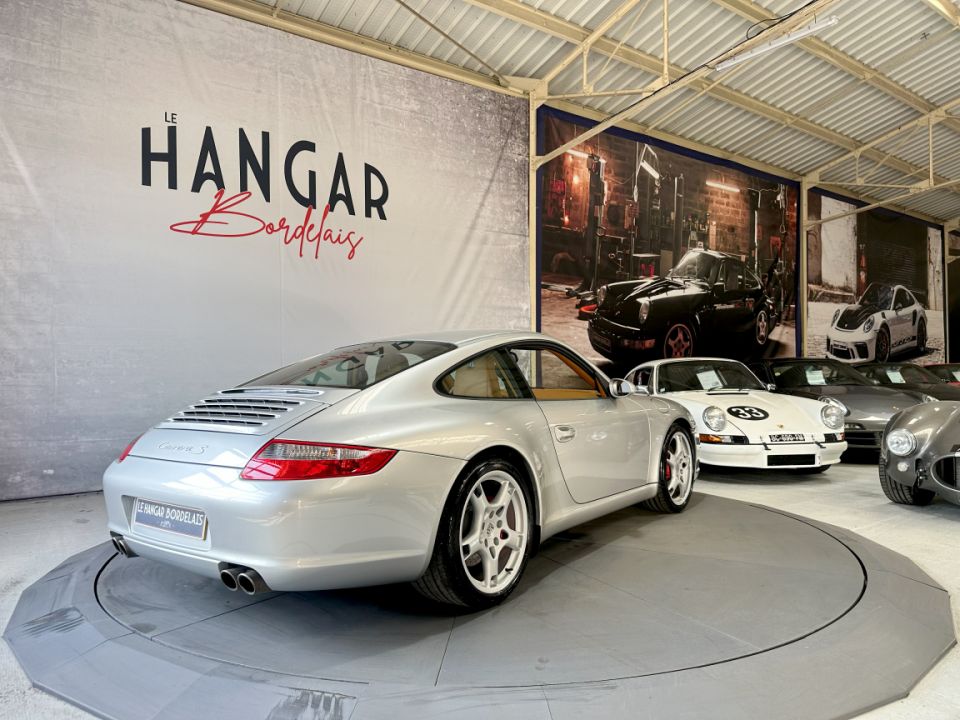 PORSCHE 911 Type 997 Carrera S Coupé 3.8 355ch BVM6, 44 800 km, Boîte manuelle 6 rapports, Argent Arctique métallisée - 59 990 € - image 8