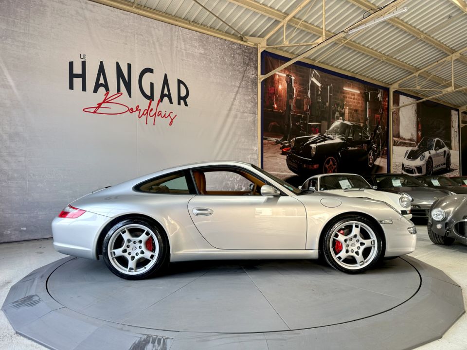 PORSCHE 911 Type 997 Carrera S Coupé 3.8 355ch BVM6, 44 800 km, Boîte manuelle 6 rapports, Argent Arctique métallisée - 59 990 € - image 10