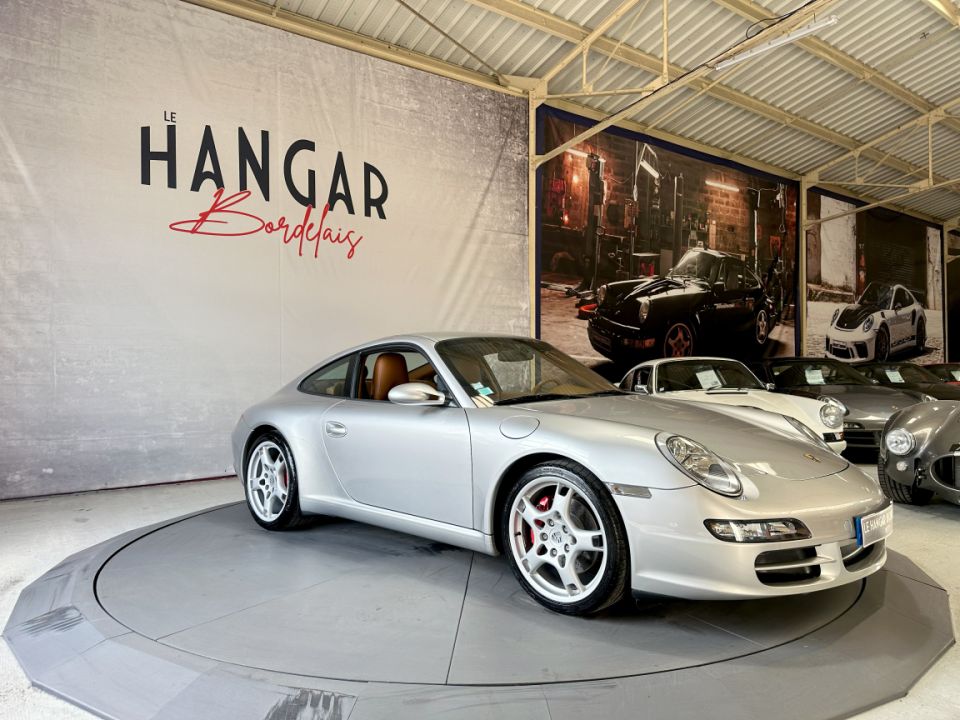 PORSCHE 911 Type 997 Carrera S Coupé 3.8 355ch BVM6, 44 800 km, Boîte manuelle 6 rapports, Argent Arctique métallisée - 59 990 € - image 12