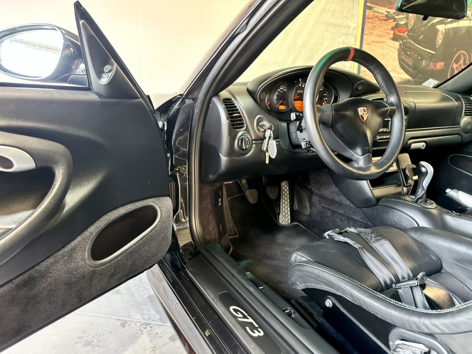 PORSCHE 911 Type 996.2 GT3 3.6 381ch BVM6, Coupé Noir Basalte, Boîte manuelle 6 vitesses - 89 990 € - image 13