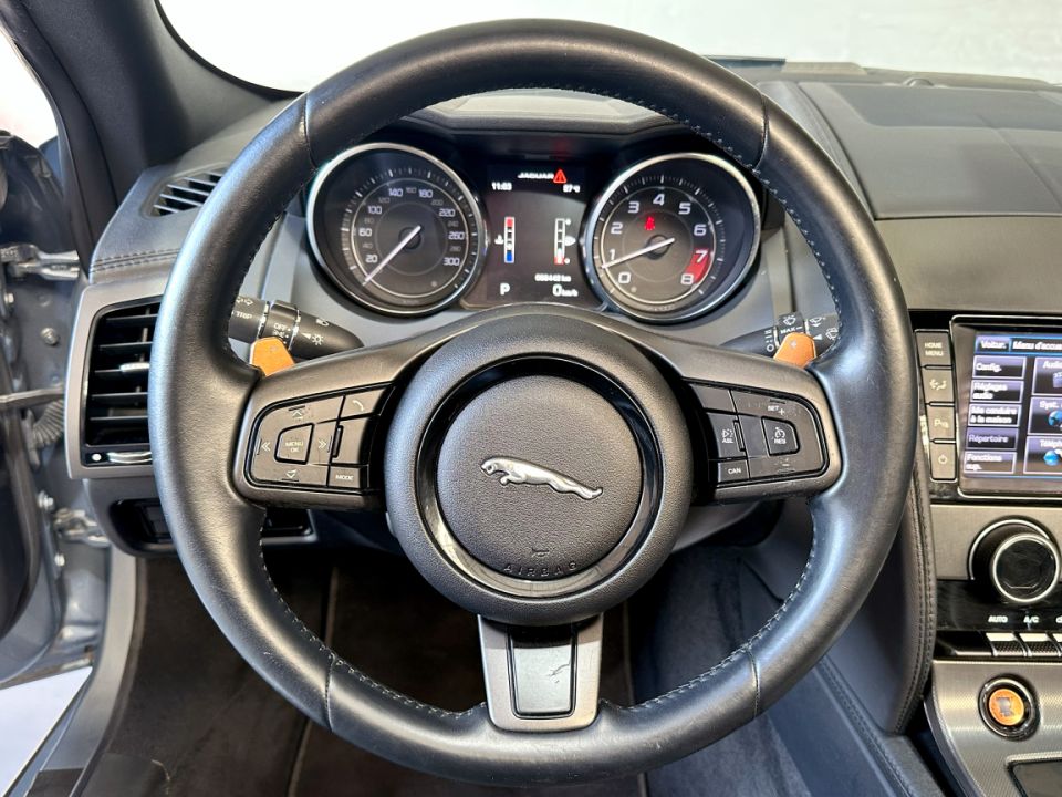 JAGUAR F-TYPE S Cabriolet V6 3.0 380ch BVA8 - Le Hangar Bordelais - image 9