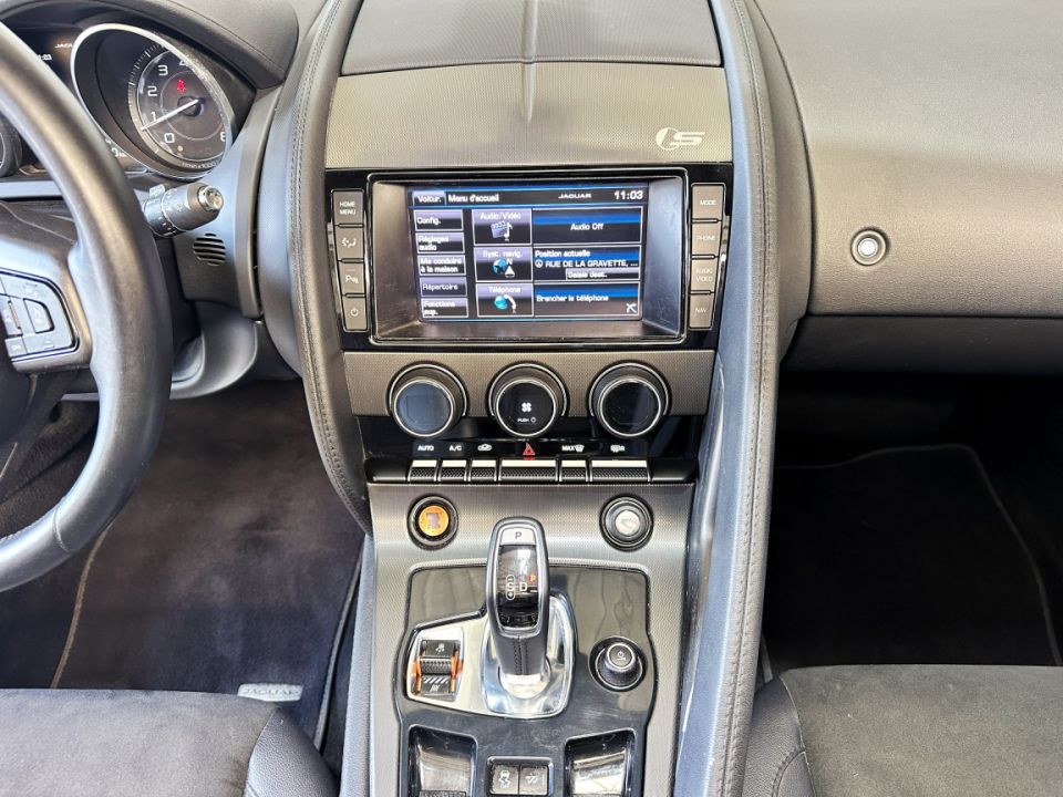 JAGUAR F-TYPE S Cabriolet V6 3.0 380ch BVA8 - Le Hangar Bordelais - image 11