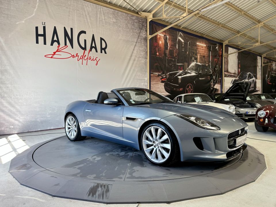 JAGUAR F-TYPE S Cabriolet V6 3.0 380ch BVA8 - Le Hangar Bordelais - image 12