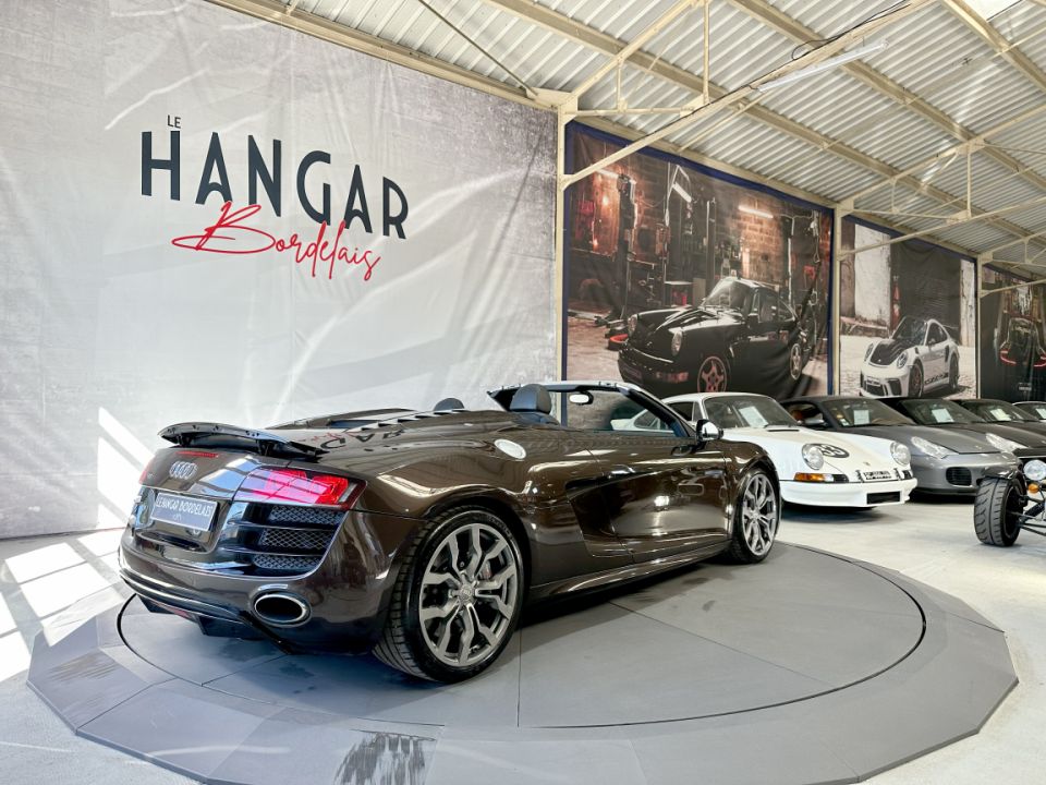 AUDI R8 Spyder V10 5.2 FSI 525ch Quattro R-Tronic6 - Le Hangar Bordelais - image 8