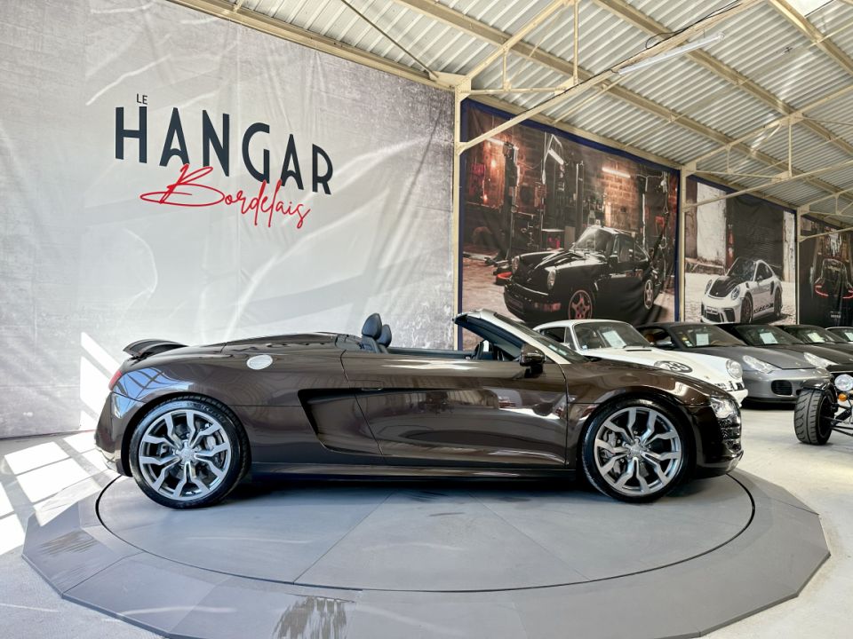 AUDI R8 Spyder V10 5.2 FSI 525ch Quattro R-Tronic6 - Le Hangar Bordelais - image 10