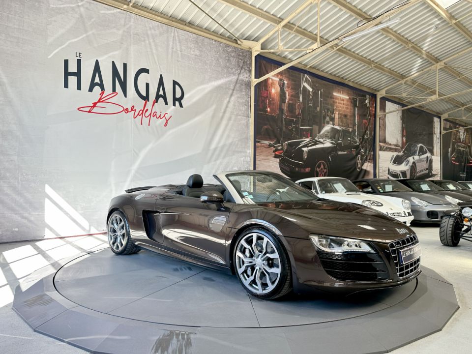 AUDI R8 Spyder V10 5.2 FSI 525ch Quattro R-Tronic6 - Le Hangar Bordelais - image 12