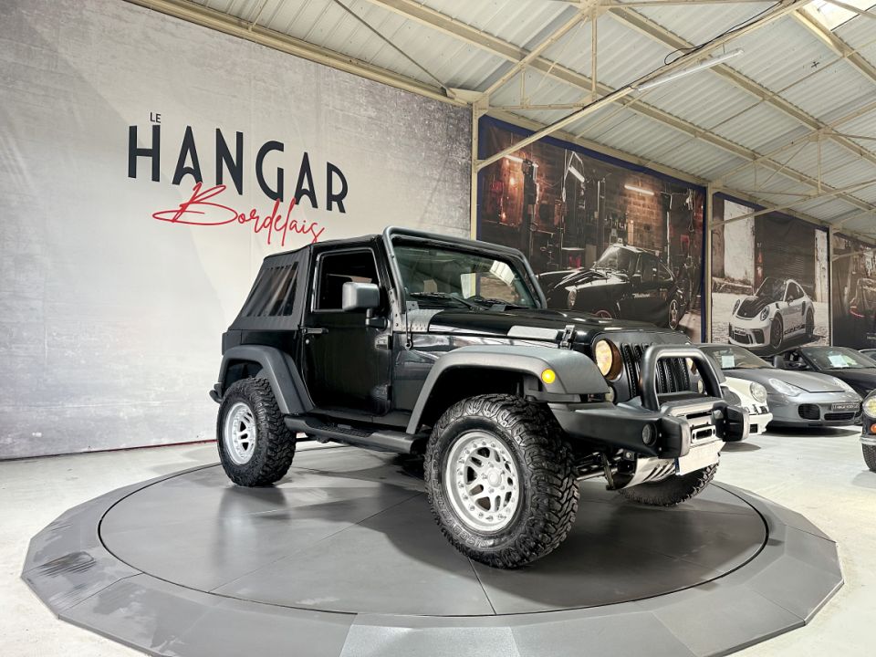 JEEP WRANGLER 2.8 CRD 177ch BVM6 Sport - Le Hangar Bordelais - image 12