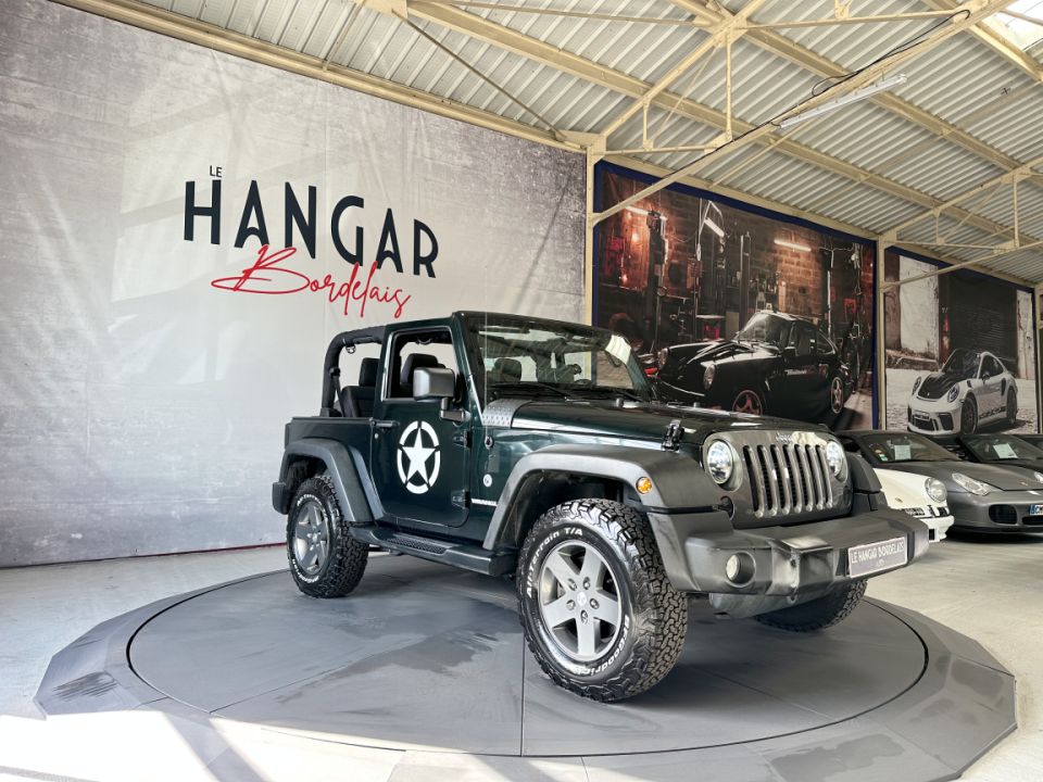 JEEP WRANGLER 2.8 CRD 200ch BVA5 Sport - Le Hangar Bordelais - image 12