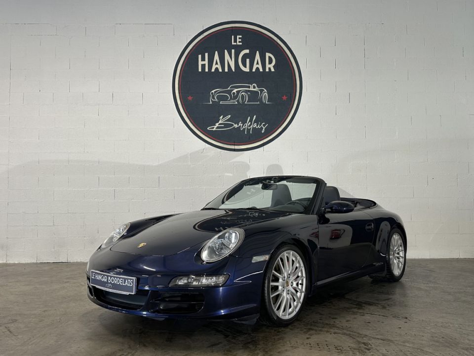 Porsche 911 Type 997 Carrera S Cabriolet 3.8 355ch BVM6 - Bleu Nuit Métallisé - image 0