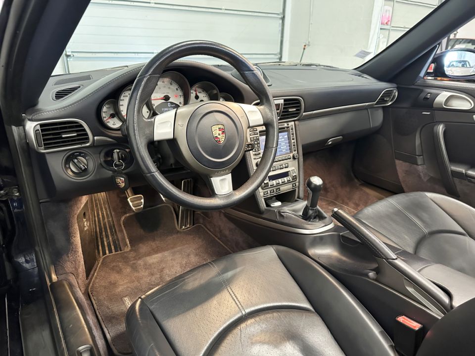 Porsche 911 Type 997 Carrera S Cabriolet 3.8 355ch BVM6 - Bleu Nuit Métallisé - image 1