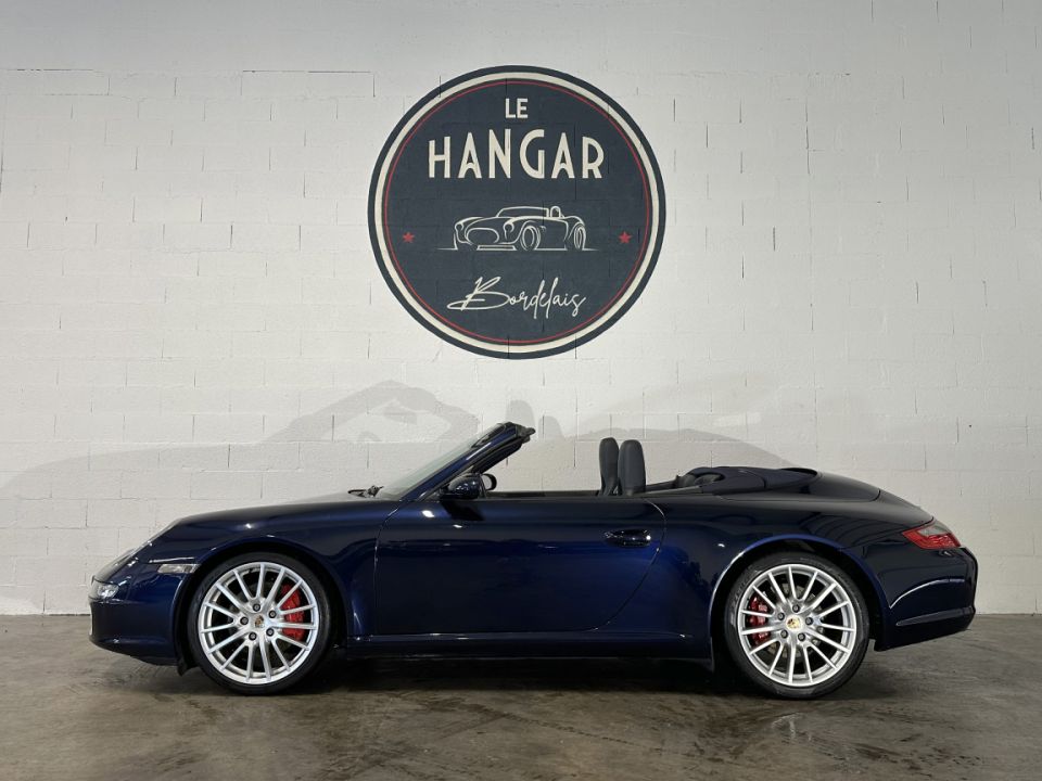 Porsche 911 Type 997 Carrera S Cabriolet 3.8 355ch BVM6 - Bleu Nuit Métallisé - image 2