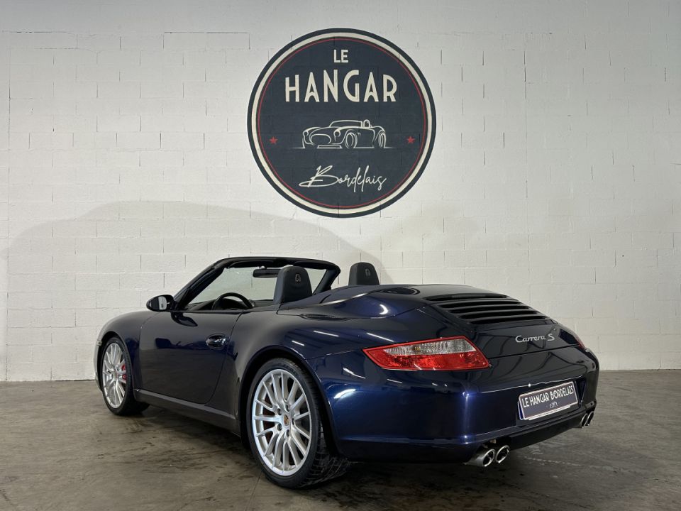 Porsche 911 Type 997 Carrera S Cabriolet 3.8 355ch BVM6 - Bleu Nuit Métallisé - image 4