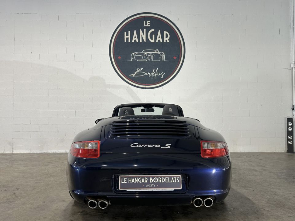 Porsche 911 Type 997 Carrera S Cabriolet 3.8 355ch BVM6 - Bleu Nuit Métallisé - image 6