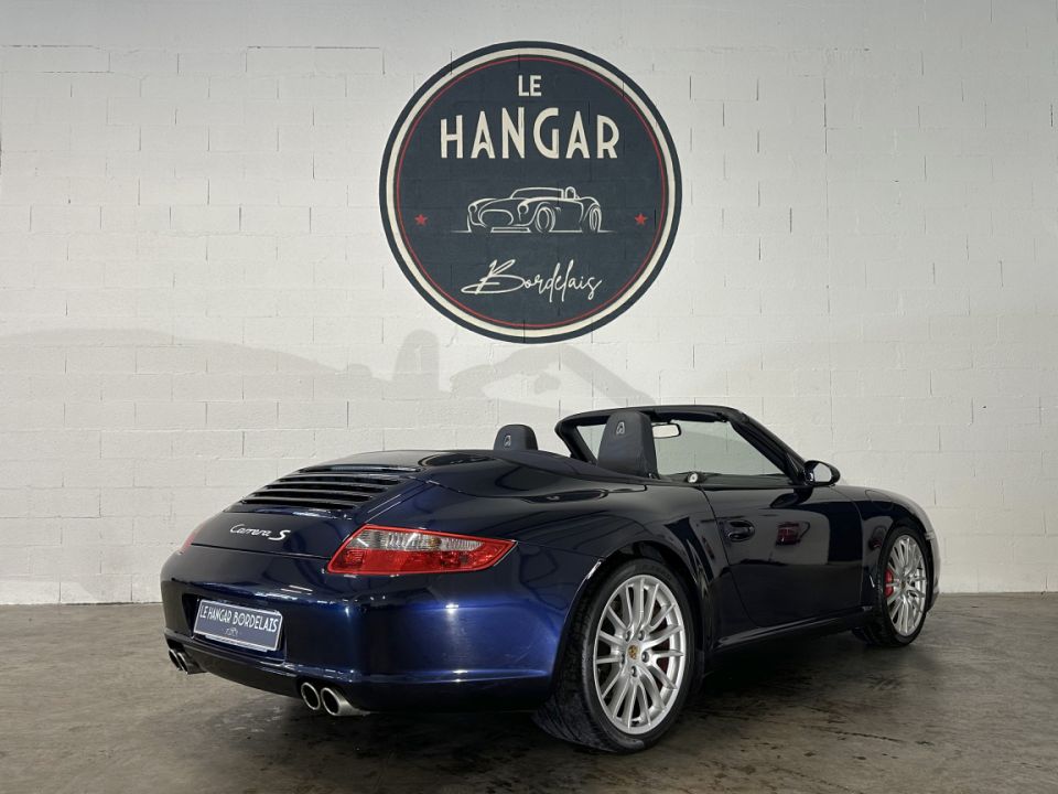 Porsche 911 Type 997 Carrera S Cabriolet 3.8 355ch BVM6 - Bleu Nuit Métallisé - image 8
