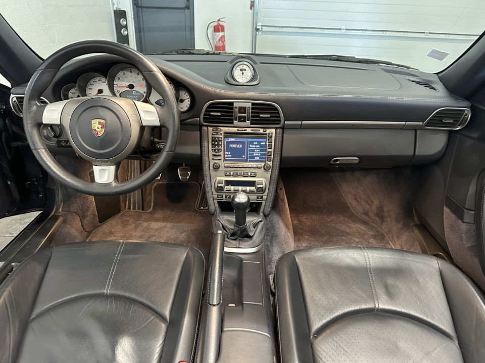 Porsche 911 Type 997 Carrera S Cabriolet 3.8 355ch BVM6 - Bleu Nuit Métallisé - image 9