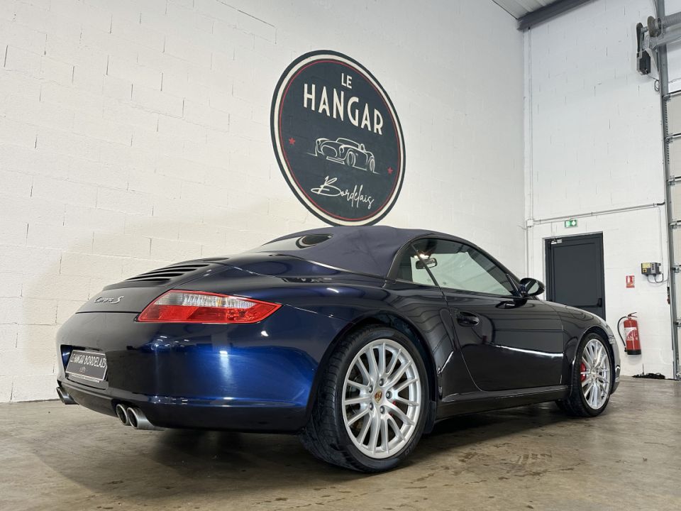 Porsche 911 Type 997 Carrera S Cabriolet 3.8 355ch BVM6 - Bleu Nuit Métallisé - image 18