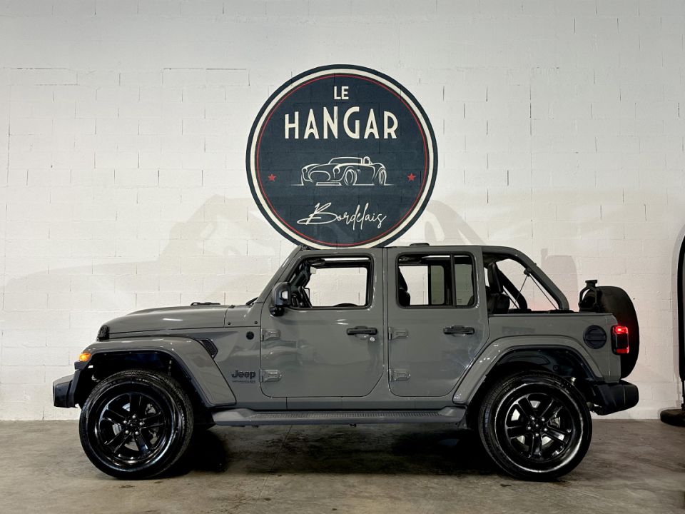 JEEP WRANGLER UNLIMITED 2.0 Turbo 272ch 4x4 BVA8 Sahara Night Eagle - Le Hangar Bordelais - image 2