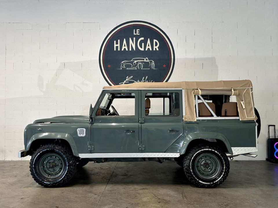 LAND ROVER DEFENDER 110 2.5 TD 85ch BVM5 Station Wagon 9 places Soft Top - État exceptionnel - 44 990 € - image 2