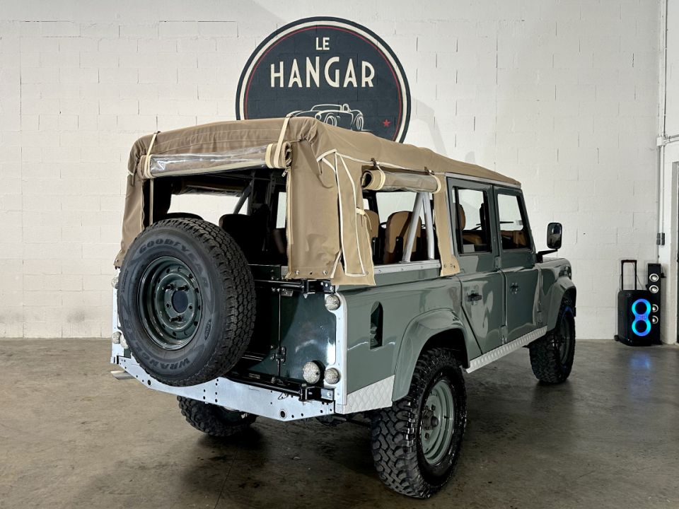 LAND ROVER DEFENDER 110 2.5 TD 85ch BVM5 Station Wagon 9 places Soft Top - État exceptionnel - 44 990 € - image 8