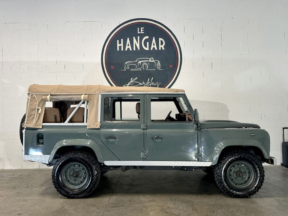LAND ROVER DEFENDER 110 2.5 TD 85ch BVM5 Station Wagon 9 places Soft Top - État exceptionnel - 44 990 € - image 10
