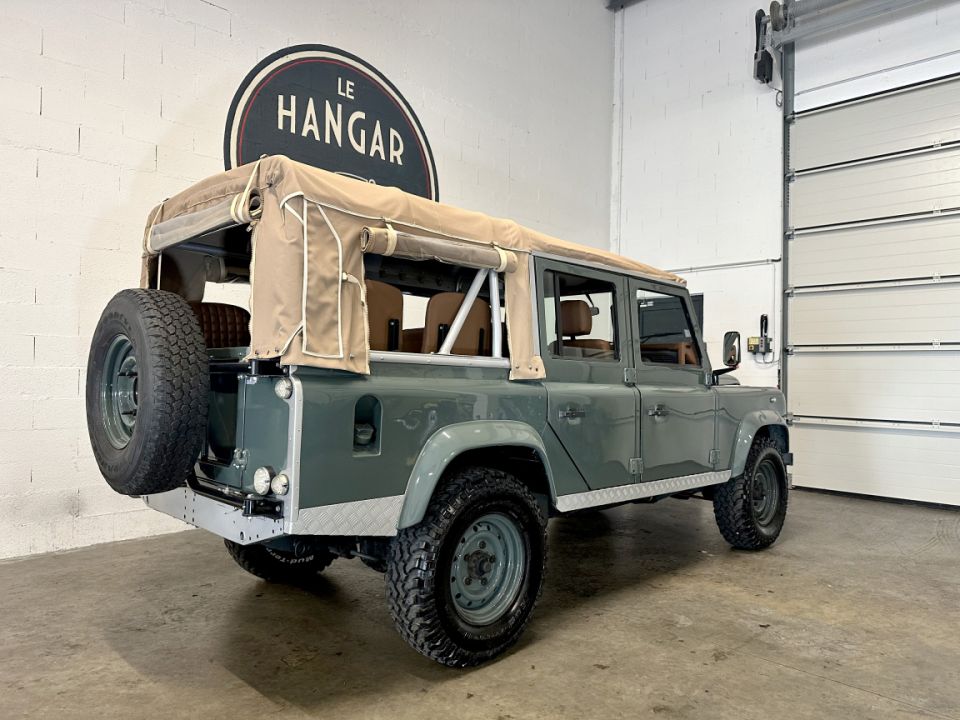 LAND ROVER DEFENDER 110 2.5 TD 85ch BVM5 Station Wagon 9 places Soft Top - État exceptionnel - 44 990 € - image 19