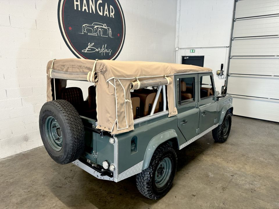 LAND ROVER DEFENDER 110 2.5 TD 85ch BVM5 Station Wagon 9 places Soft Top - État exceptionnel - 44 990 € - image 20