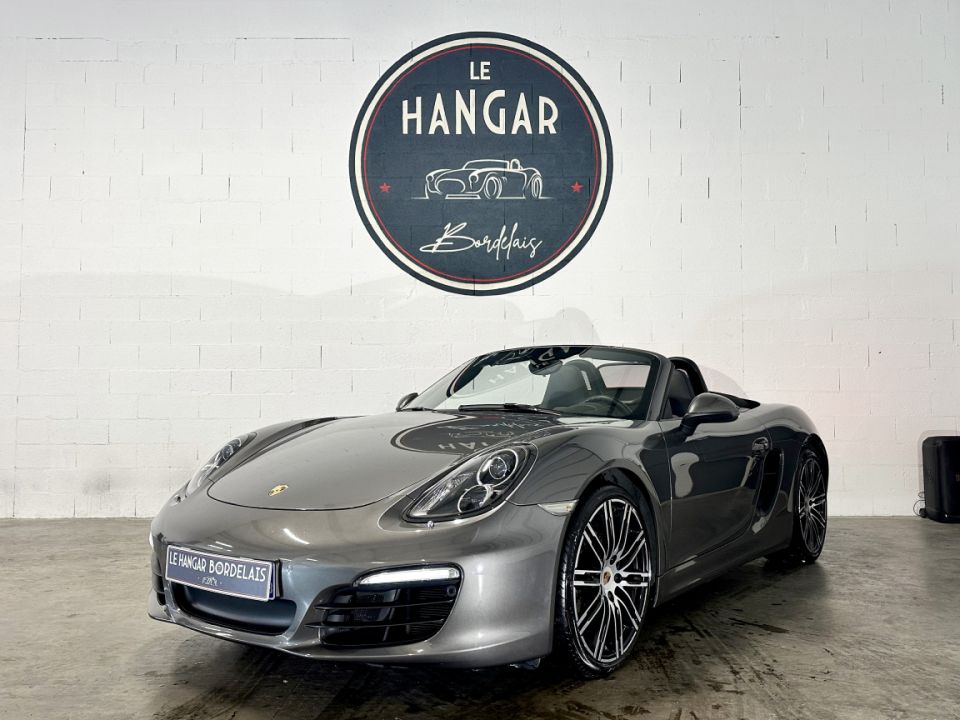 Porsche Boxster Type 981 2.7 265ch PDK7 Cabriolet - Gris Quartz Métallisé - 54 990 € - image 0