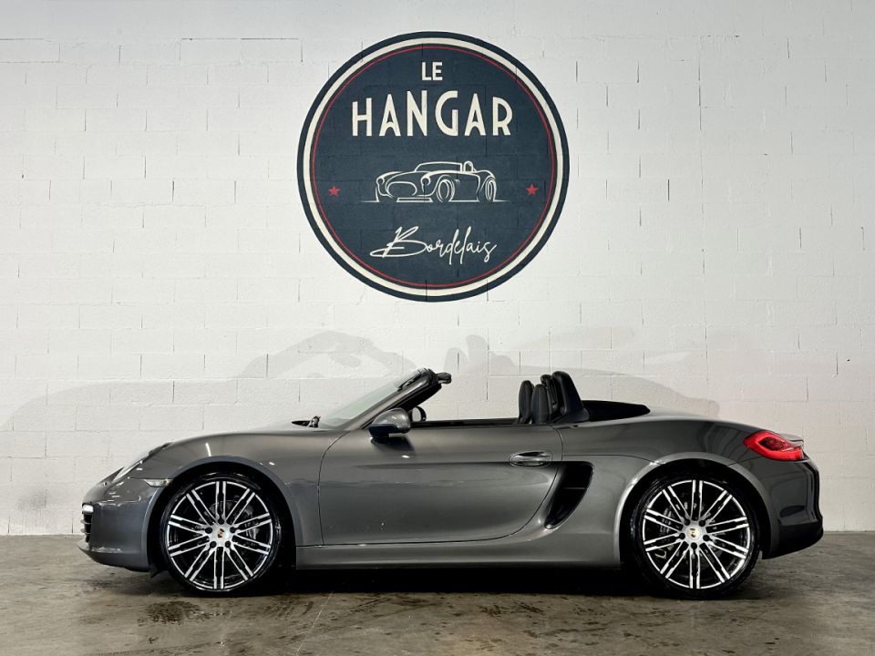 Porsche Boxster Type 981 2.7 265ch PDK7 Cabriolet - Gris Quartz Métallisé - 54 990 € - image 2