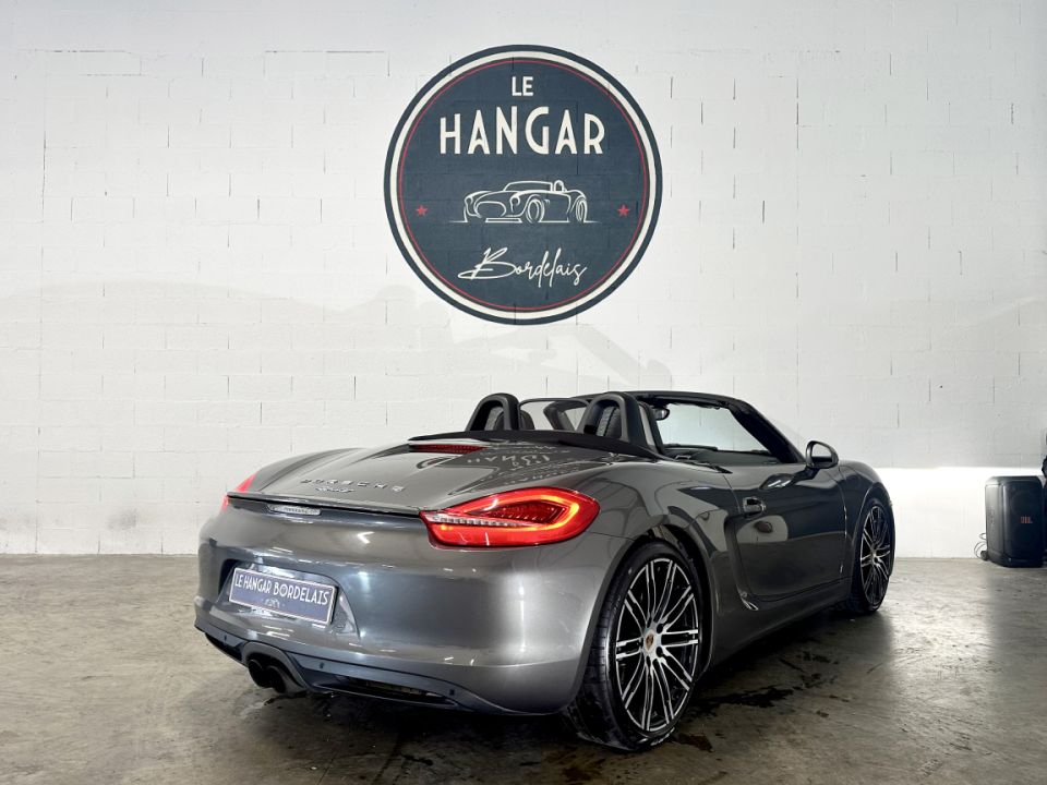 Porsche Boxster Type 981 2.7 265ch PDK7 Cabriolet - Gris Quartz Métallisé - 54 990 € - image 8