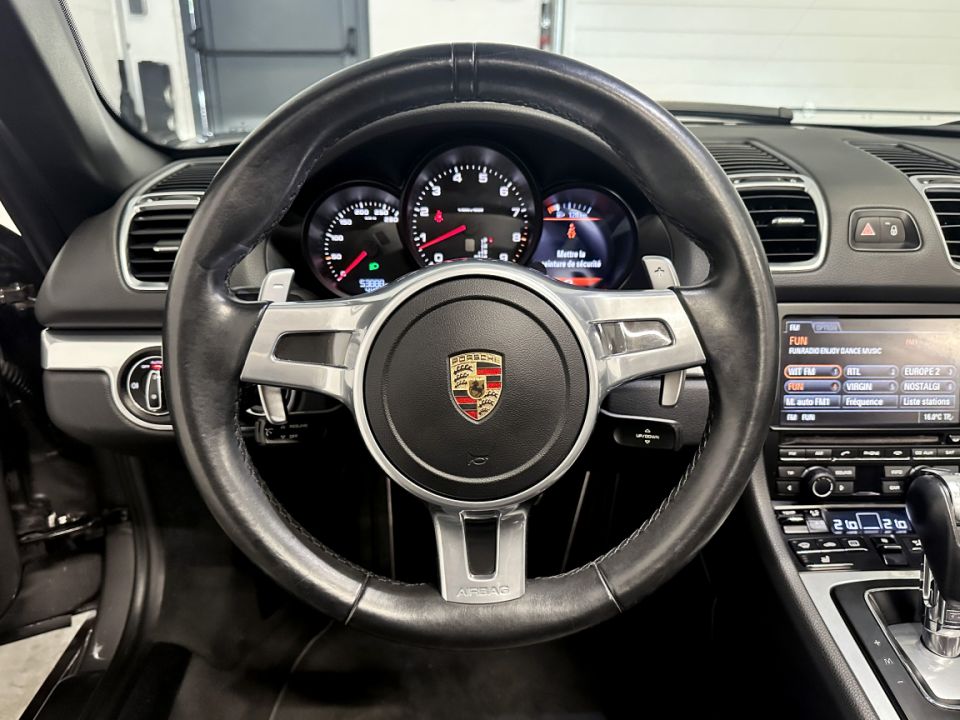 Porsche Boxster Type 981 2.7 265ch PDK7 Cabriolet - Gris Quartz Métallisé - 54 990 € - image 9