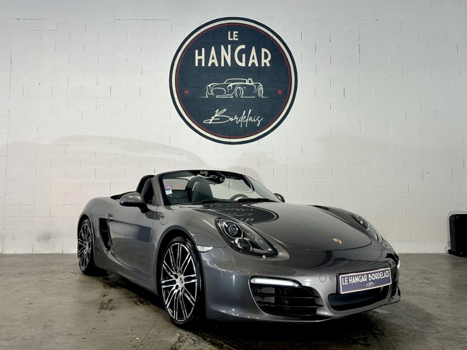 Porsche Boxster Type 981 2.7 265ch PDK7 Cabriolet - Gris Quartz Métallisé - 54 990 € - image 12