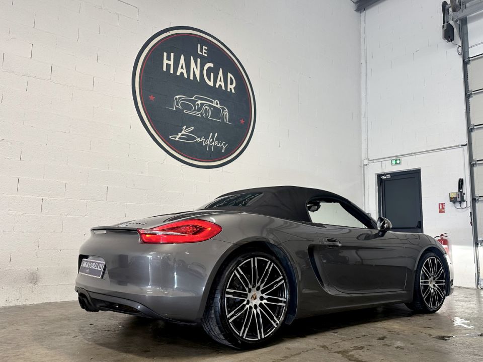 Porsche Boxster Type 981 2.7 265ch PDK7 Cabriolet - Gris Quartz Métallisé - 54 990 € - image 18