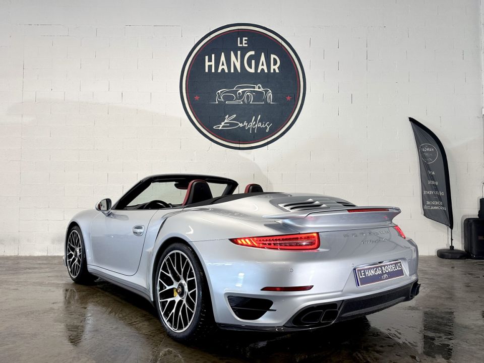 PORSCHE 911 Type 991 Turbo S Cabriolet 3.8 560ch PDK7 - Le Hangar Bordelais - image 4