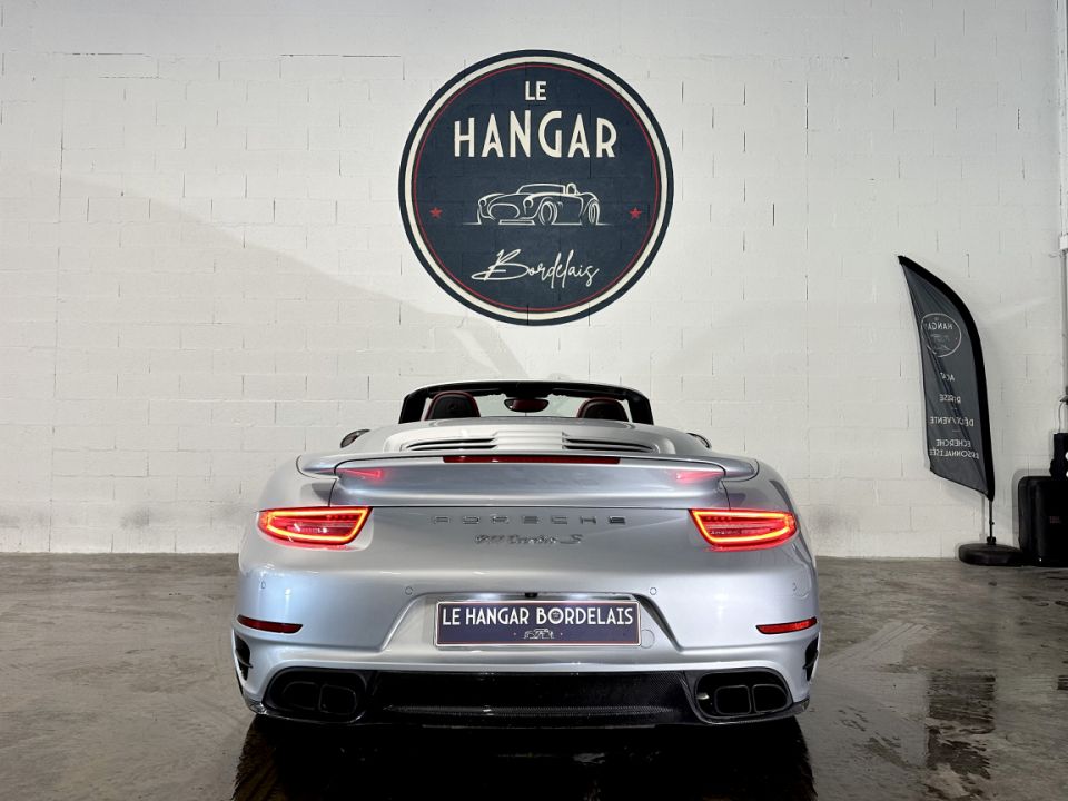 PORSCHE 911 Type 991 Turbo S Cabriolet 3.8 560ch PDK7 - Le Hangar Bordelais - image 6
