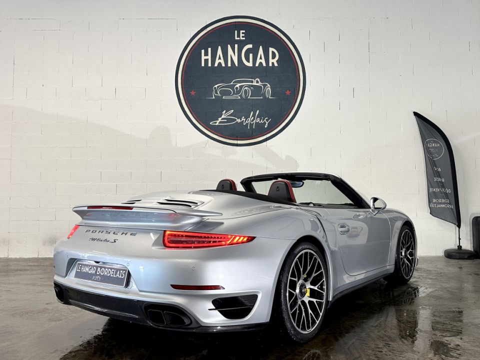 PORSCHE 911 Type 991 Turbo S Cabriolet 3.8 560ch PDK7 - Le Hangar Bordelais - image 8