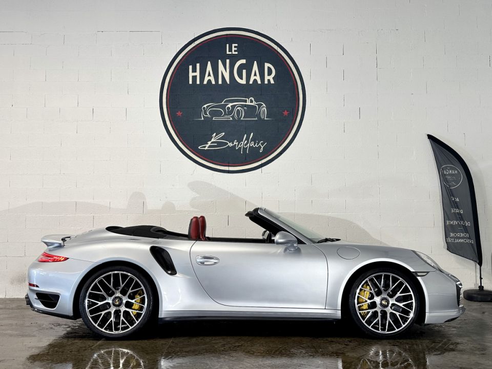 PORSCHE 911 Type 991 Turbo S Cabriolet 3.8 560ch PDK7 - Le Hangar Bordelais - image 10