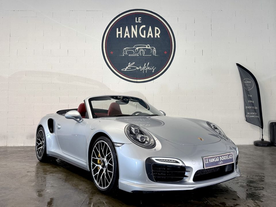 PORSCHE 911 Type 991 Turbo S Cabriolet 3.8 560ch PDK7 - Le Hangar Bordelais - image 12