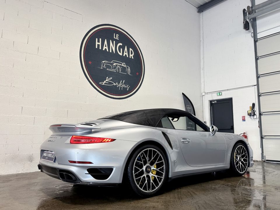 PORSCHE 911 Type 991 Turbo S Cabriolet 3.8 560ch PDK7 - Le Hangar Bordelais - image 18