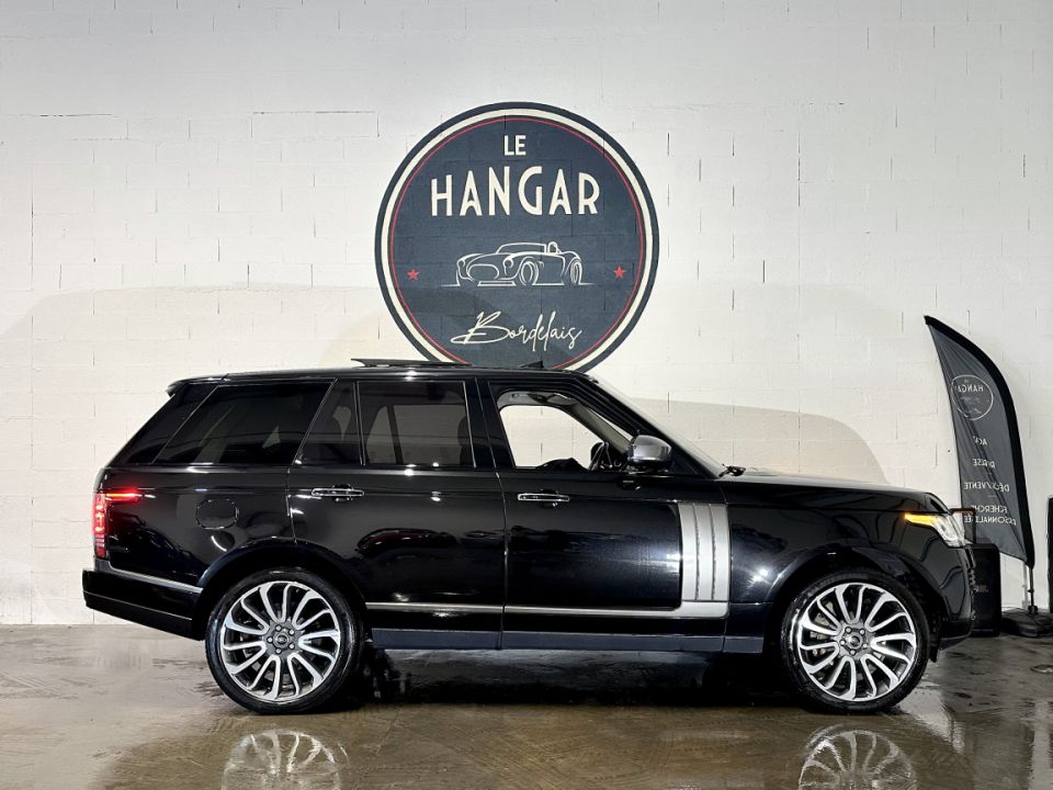 LAND ROVER RANGE ROVER Autobiography Supercharged 5.0 510 ch Santorini Black - 45 990 € - image 10