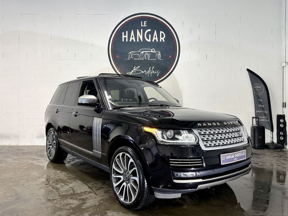 LAND ROVER RANGE ROVER Autobiography Supercharged 5.0 510 ch Santorini Black - 45 990 € - image 12