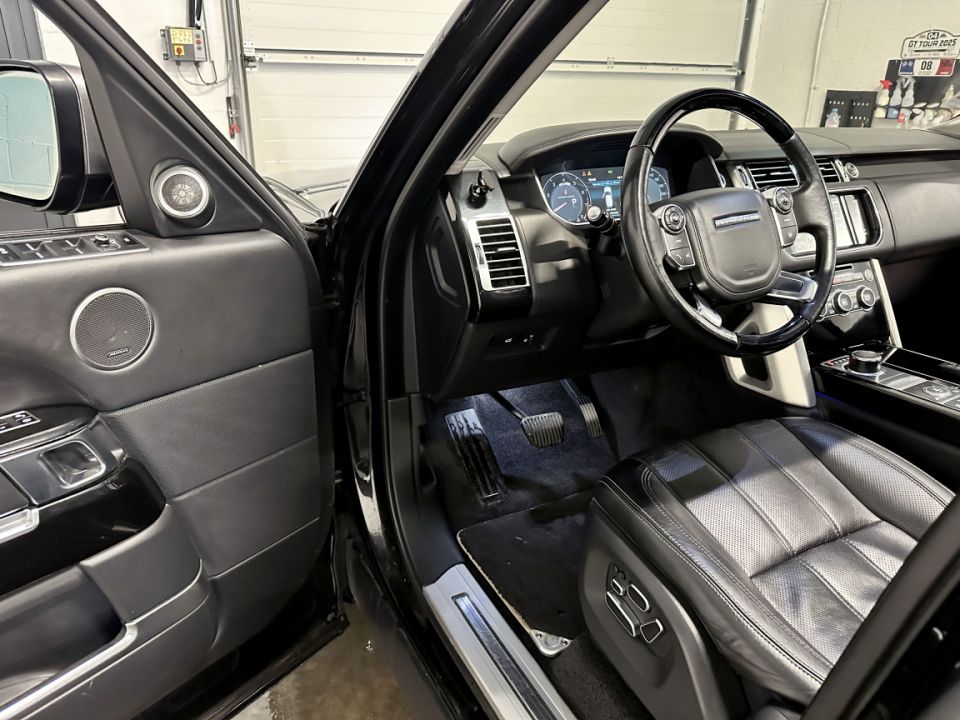 LAND ROVER RANGE ROVER Autobiography Supercharged 5.0 510 ch Santorini Black - 45 990 € - image 18