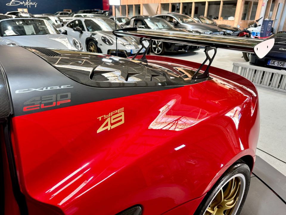 LOTUS EXIGE 430 CUP V6 3.5 430ch BVM6 Inspiration Type 49 - Le Hangar Bordelais - image 20